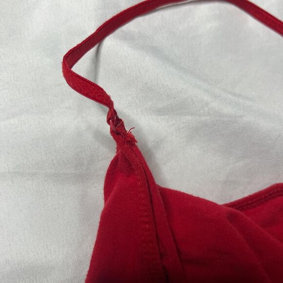 Victoria’s Secret Pink Red Rhinestone Dog Cami Y2K - Picture 7 of 7